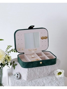 brigitte velours vert