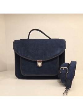 melle george bleu nuit velours