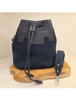 capucine bleu nuit velours