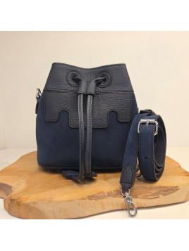 capucine xs bleu nuit velours