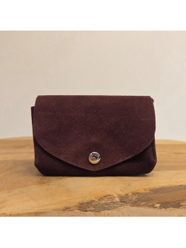 le gustave aubergine velours